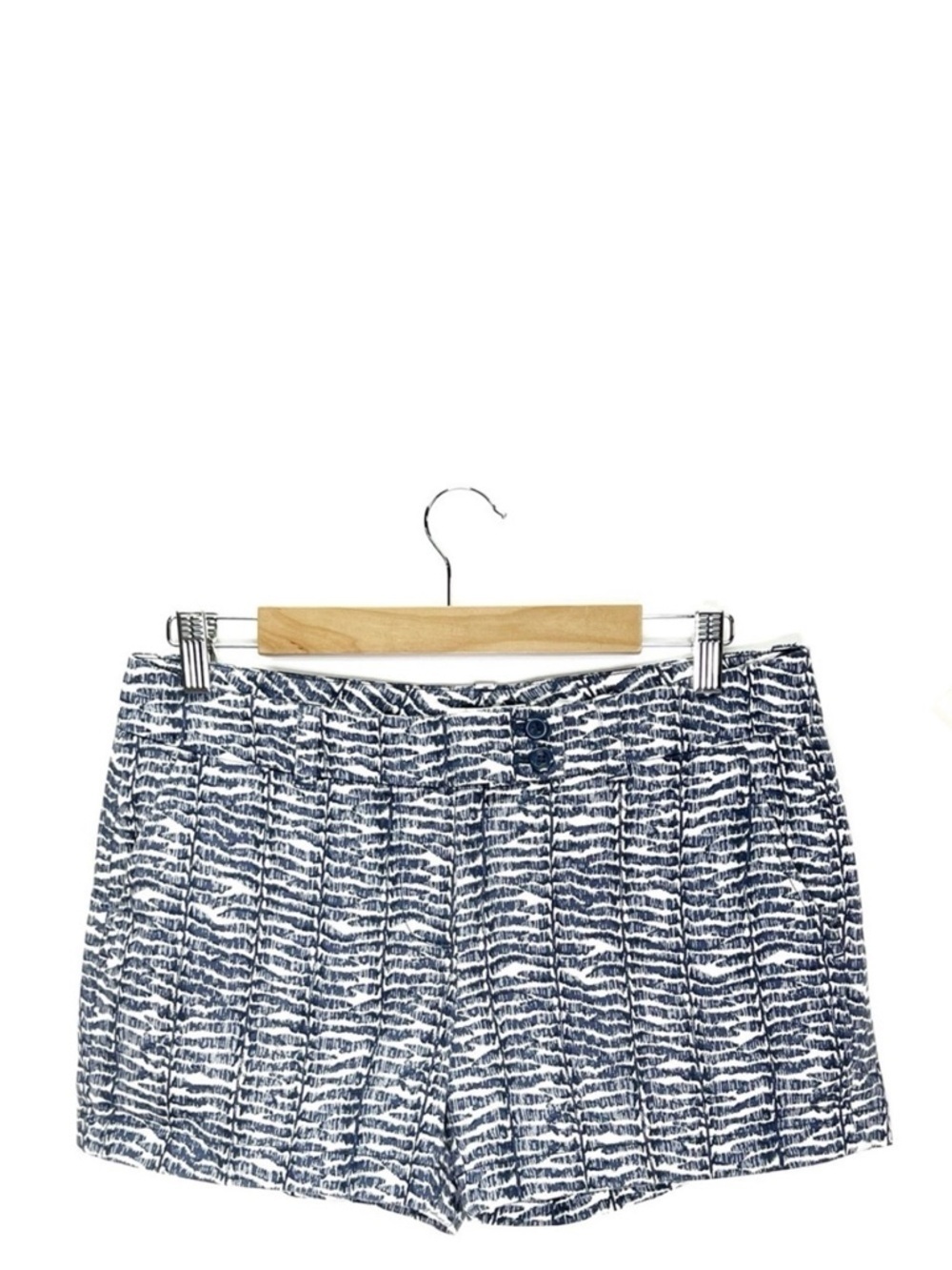 Vineyard Vines Cotton Shorts Size 6 Navy Blue & White 3.5” Inseam Cotton